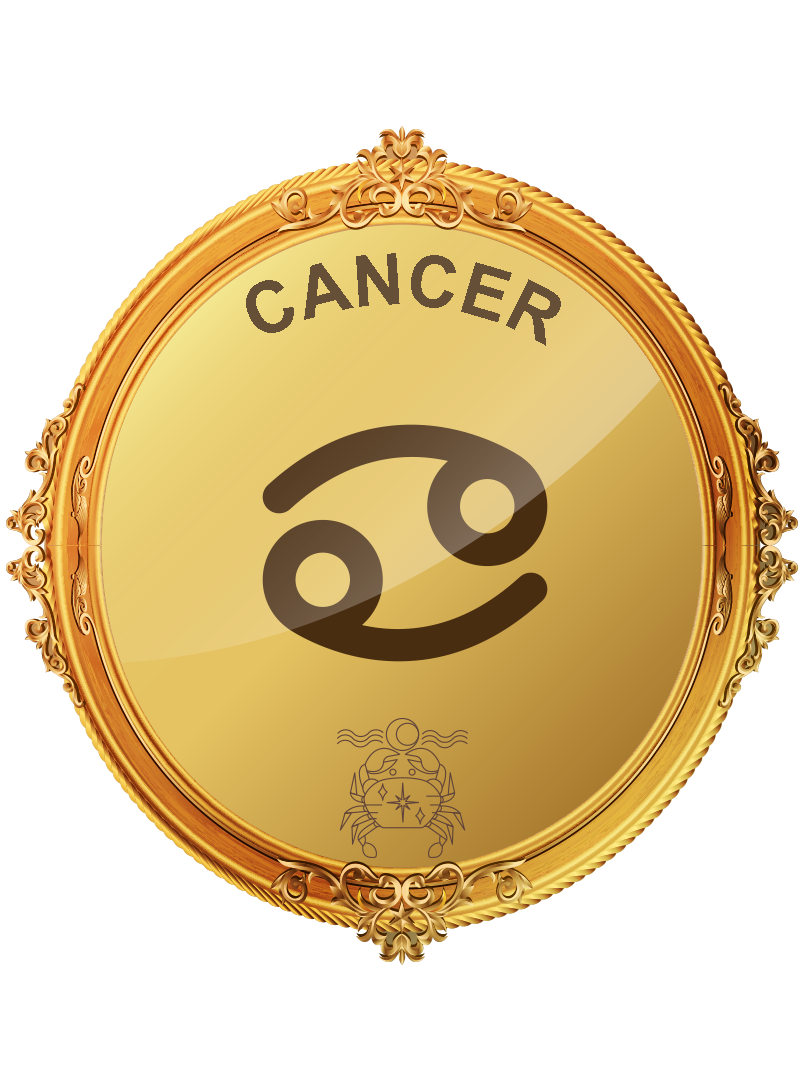Free Cancer png, Cancer gold zodiac sign png, Cancer gold sign PNG, gold Cancer PNG transparent images download